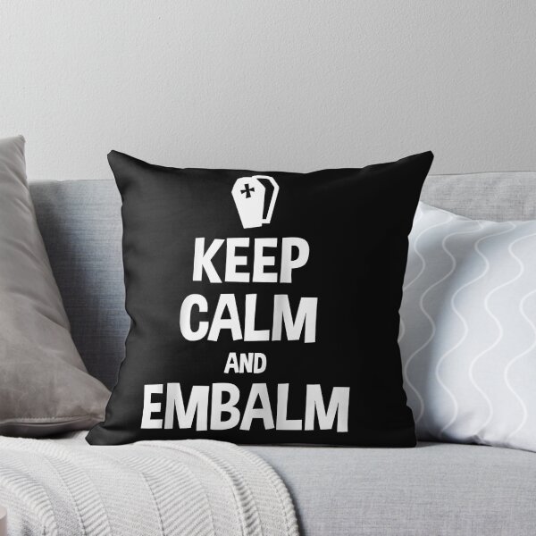 Item preview, Keep Calm And Embalm Mortuary Science Student Mortician Gift Raglan Baseball Ee designed and sold by JamesGuilly.