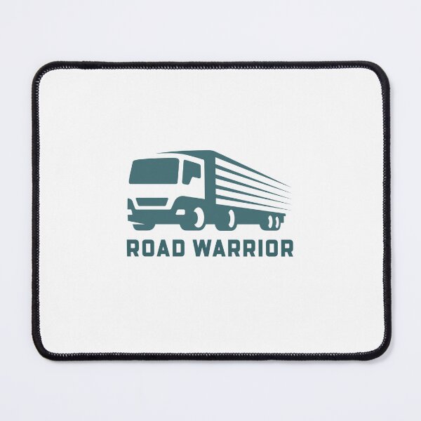 Item preview, Trucker Road Warrior Design - Blue Logo designed and sold by SpringEternal.