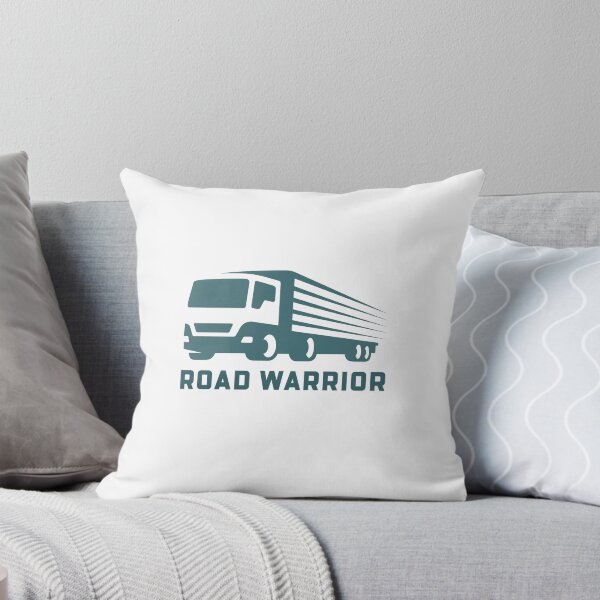 Item preview, Trucker Road Warrior Design - Blue Logo designed and sold by SpringEternal.