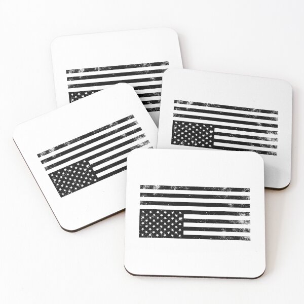 Item preview, Inverted Black American Flag designed and sold by SchererLeanne.