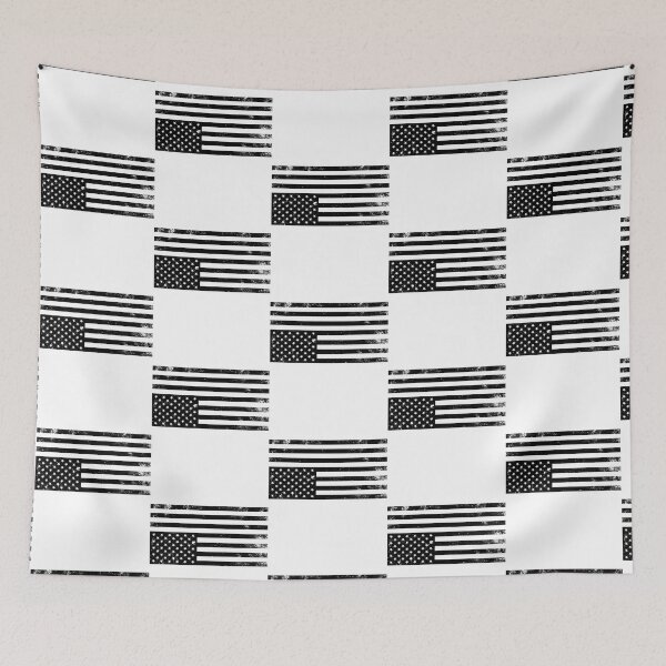 Item preview, Inverted Black American Flag designed and sold by SchererLeanne.