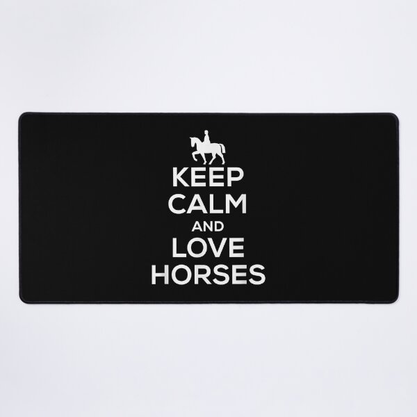 Item preview, Keep Calm And Love Horses For Men Women Kids Riders. designed and sold by JamesGuilly.