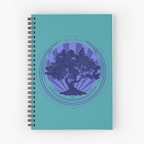 Item preview, John Muir Tree, Blue designed and sold by SchererLeanne.