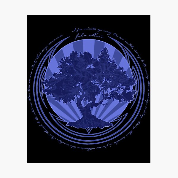 Item preview, John Muir Tree, Blue designed and sold by SchererLeanne.