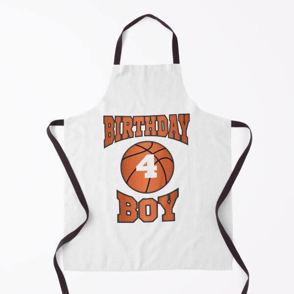 Item preview, Kids 4H Fourth Four 4 Year Happy Birthday Boy Basketball  Shir designed and sold by JamesGuilly.