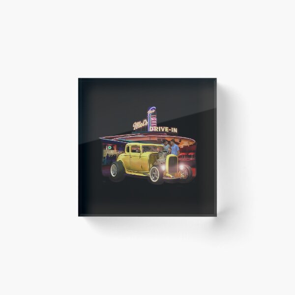Item preview, Mels DriveIn American Graffiti 1973 Film designed and sold by SchererLeanne.