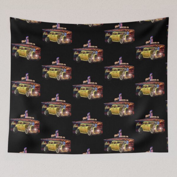 Item preview, Mels DriveIn American Graffiti 1973 Film designed and sold by SchererLeanne.