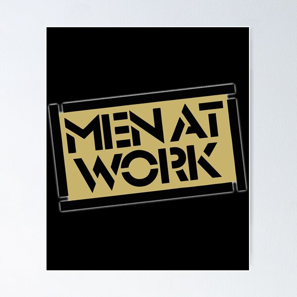 Item preview, Men at Work designed and sold by SchererLeanne.