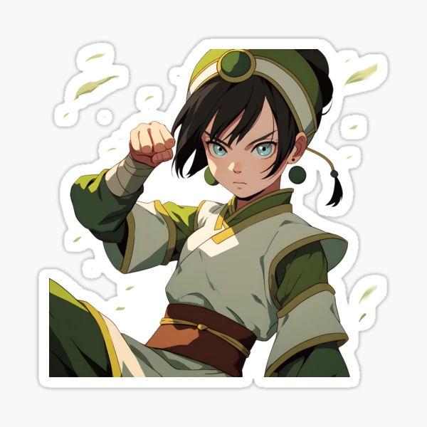 Avatar The last Airbender - Toph Sticker for Sale by HydraDreams