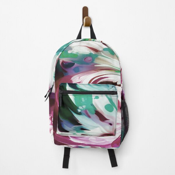 Item preview, Abstract Fire in Colors of Pink and Green designed and sold by deniselynnimage.