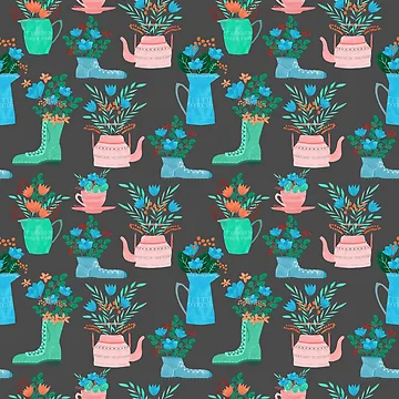 Artwork thumbnail, Spring Secret by GrayCatGraphics