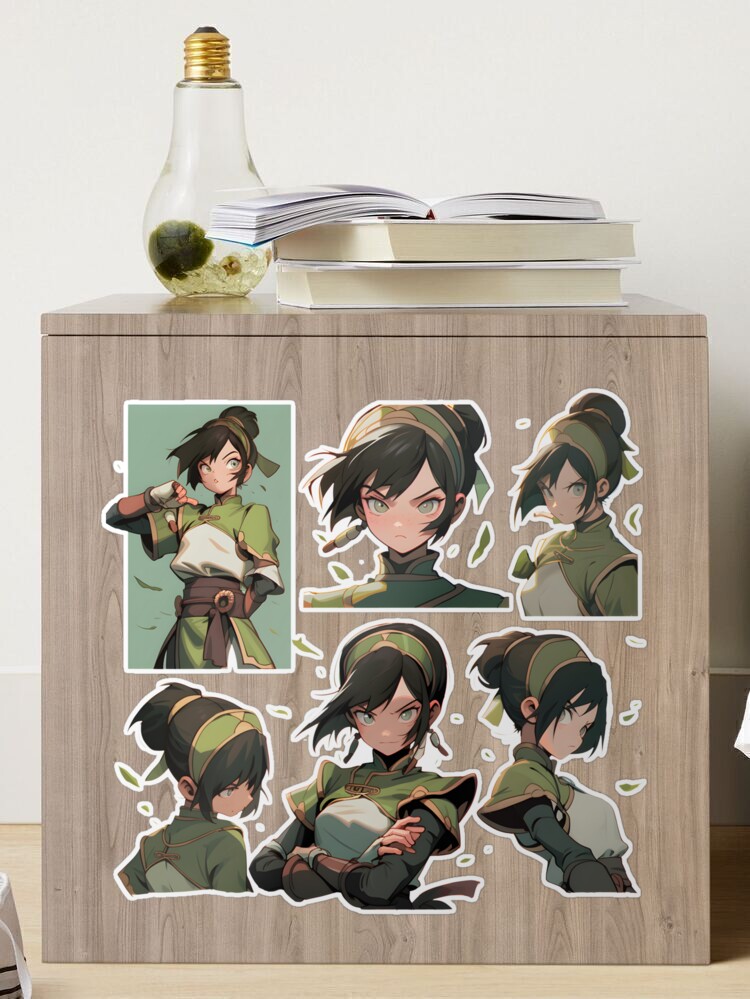 Avatar The last Airbender - Toph Sticker for Sale by HydraDreams