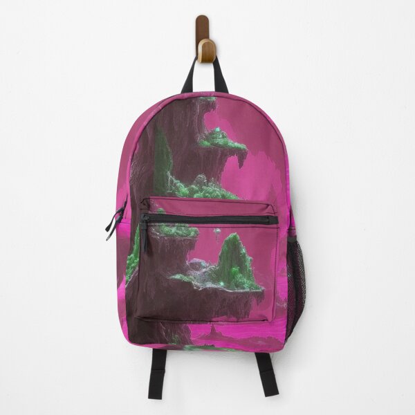 Item preview, Fantasy World Magical Aliens Underwater Caves Pink designed and sold by SassyArtistry.