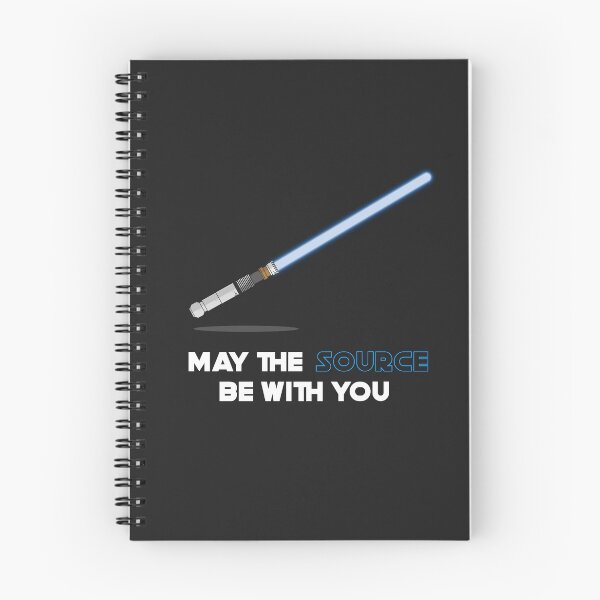 Item preview, Copy of May the source be with you(blue) designed and sold by Code  Monkeys.
