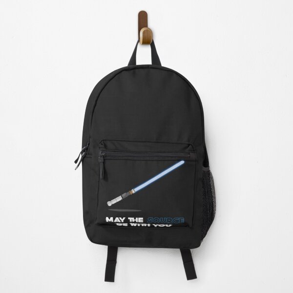 Item preview, Copy of May the source be with you(blue) designed and sold by Code Monkeys.