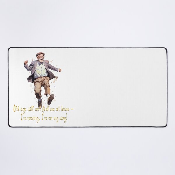 Item preview, Old age will not find me at home designed and sold by CatCoconut-Art.
