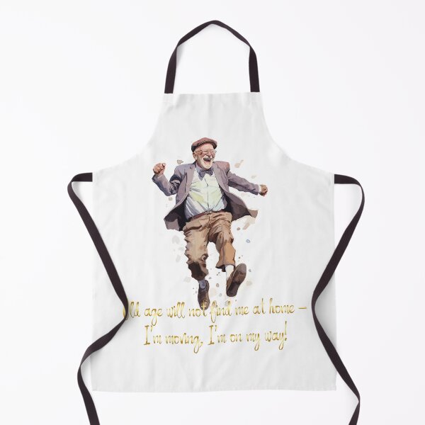 Item preview, Old age will not find me at home designed and sold by CatCoconut-Art.