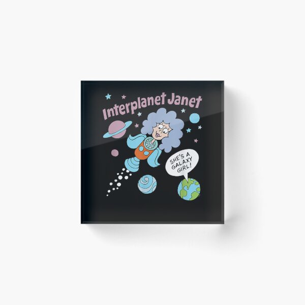 Item preview, Interplanet Janet designed and sold by HughCaisse.