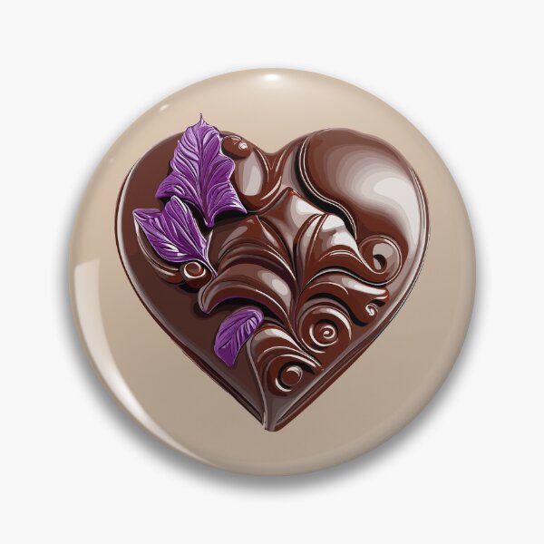 Item preview, Sweet Chocolate Love: A Heart Full of Delight designed and sold by Pickmash.