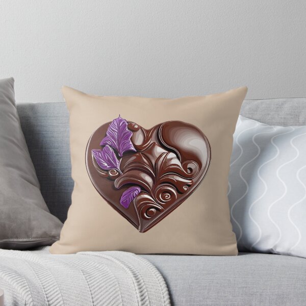 Item preview, Sweet Chocolate Love: A Heart Full of Delight designed and sold by Pickmash.
