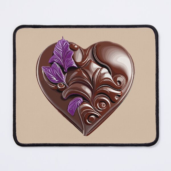 Item preview, Sweet Chocolate Love: A Heart Full of Delight designed and sold by Pickmash.