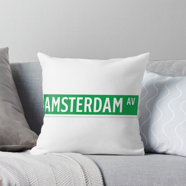 Item preview, AMSTERDAM AVE the iconic street in Manhattan designed and sold by SALTIMATE.