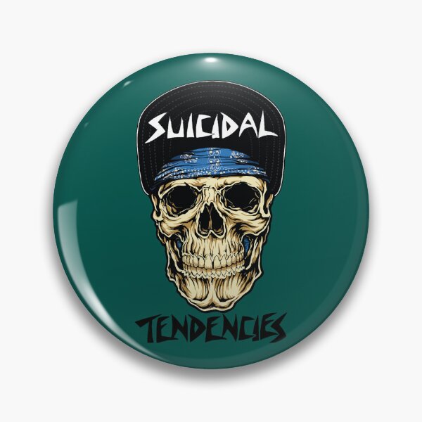 Item preview, Face skull suicidal tendencies designed and sold by GrainGagnon.