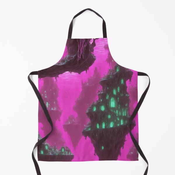 Item preview, Fantasy World Magical Aliens Underwater Caves Pink designed and sold by SassyArtistry.