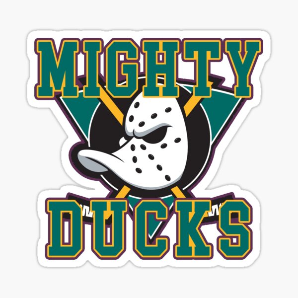 mighty ducks Sticker