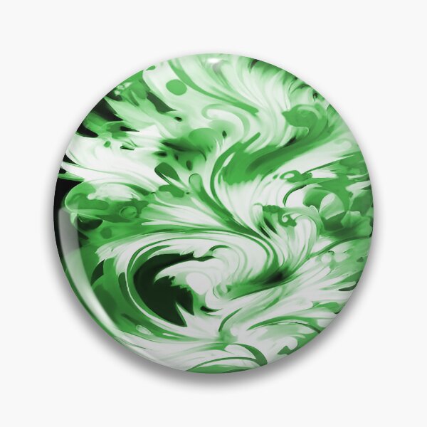 Artikelvorschau, Abstract Fire in Colors of Solid Green entworfen und verkauft von deniselynnimage.