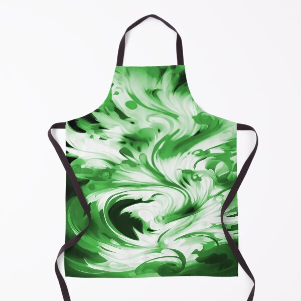Artikelvorschau, Abstract Fire in Colors of Solid Green entworfen und verkauft von deniselynnimage.