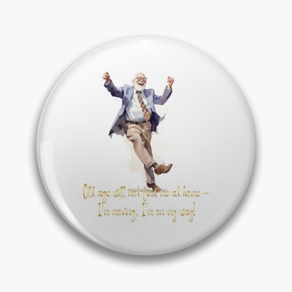 Item preview, Old age will not find me at home designed and sold by CatCoconut-Art.