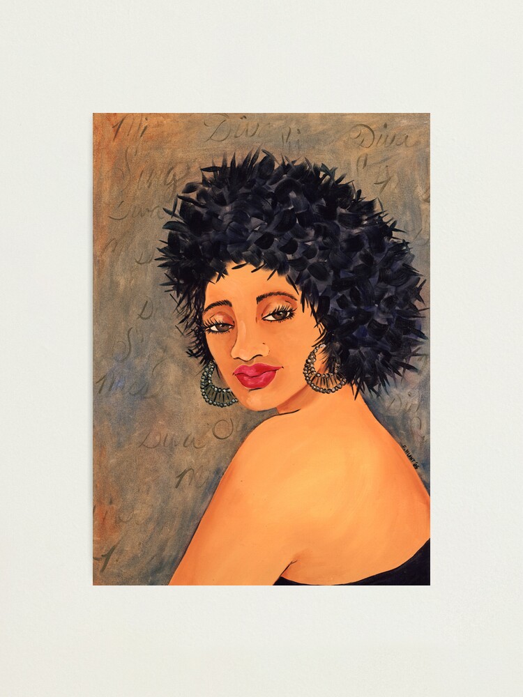 Alternate view of Diva Photographic Print