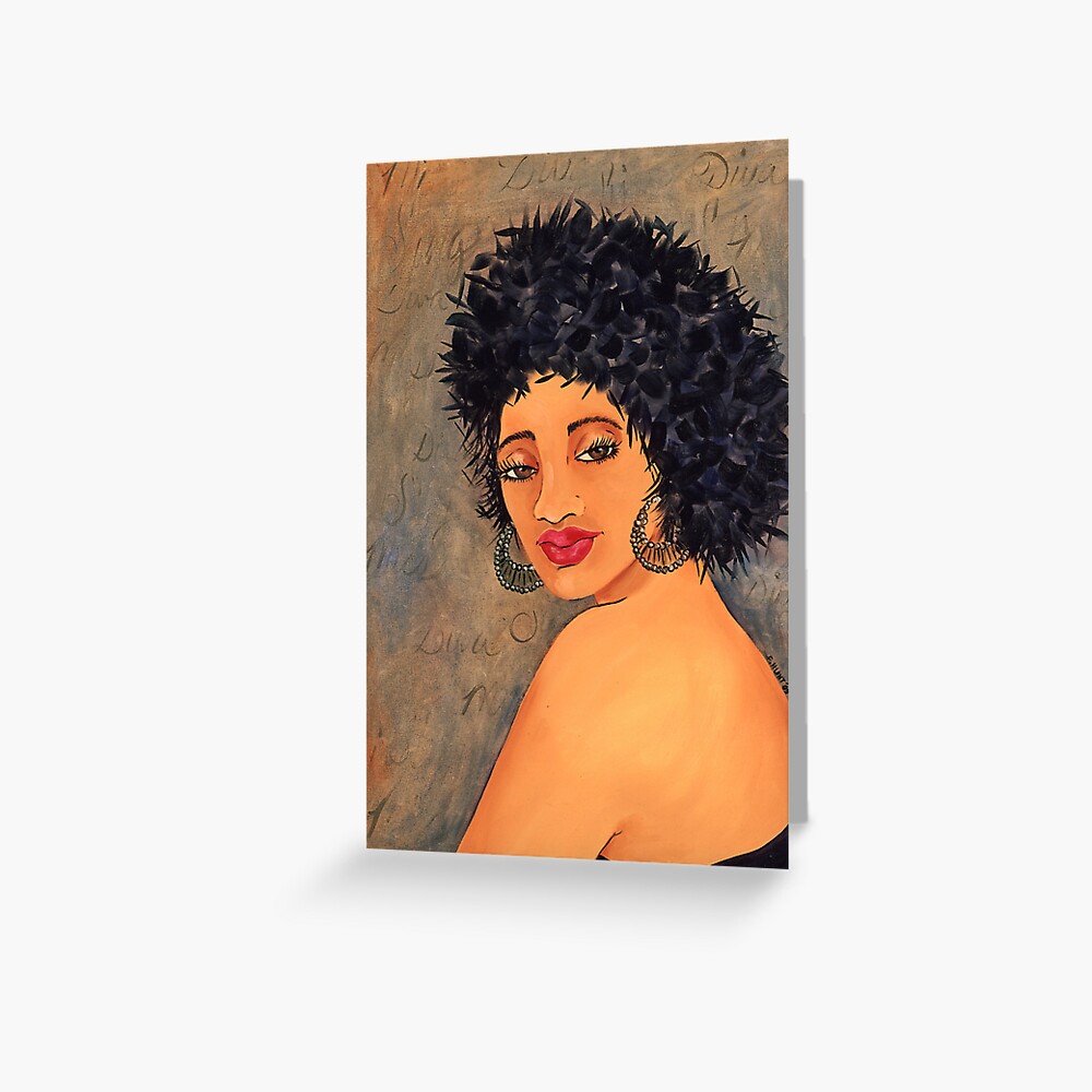Diva Greeting Card