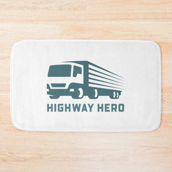 Item preview, Trucker Highway Hero Design - Blue Logo designed and sold by SpringEternal.