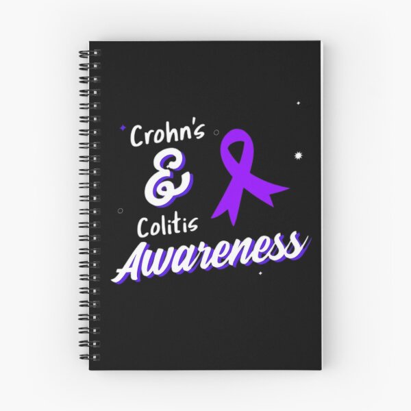 Item preview, Crohns and Colitis awareness purple ribbon - Support Crohns and colitis inflammatory bowel disease designed and sold by Rodayna Elnaggar.