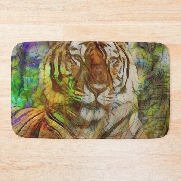 Item preview, Shere Khan (Square Version) - By John Robert Beck designed and sold by studiobprints.