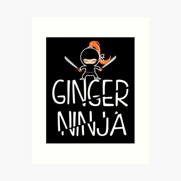 Item preview, Ginger Ninja designed and sold by KsuAnn.