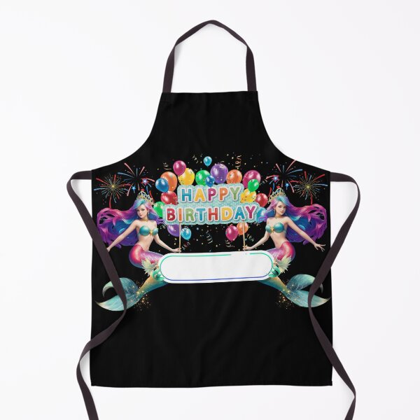 Item preview, Sirenas Merfolk Mermaid Happy Birthday Custom Banner designed and sold by SirenasWorld.