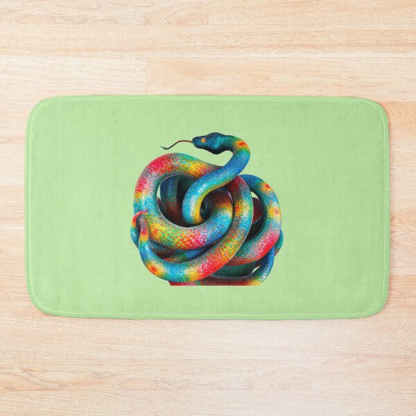Item preview, Colorful Snake - version 2 designed and sold by AtlantisApparel.