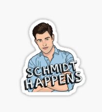 Schmidt Happens Sticker