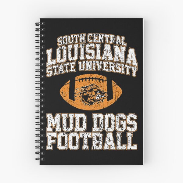 Artikelvorschau, Mud Dogs-Fußball der South Central Louisiana State University entworfen und verkauft von TempiesFashio.