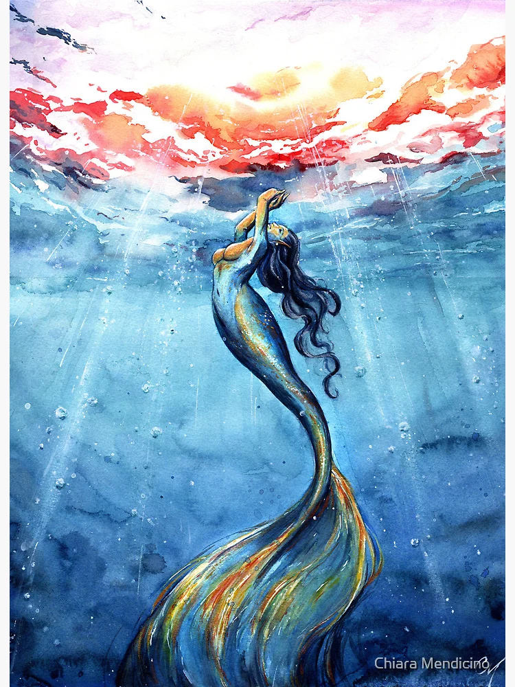 Mermaid popular painting