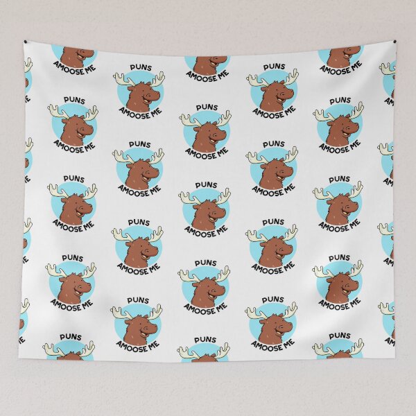 Item preview, Puns Amoose Me Funny Moose Puns  designed and sold by punnybone.