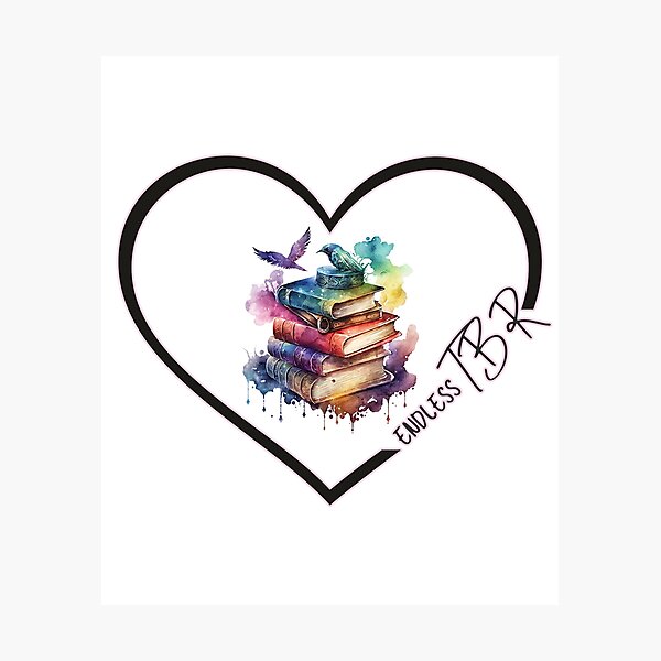 Item preview, Endless TBR Booklover Bookreader  designed and sold by LittleMagicShop.
