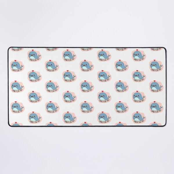 Item preview, I Whaley Like You Funny Whale Puns designed and sold by punnybone.