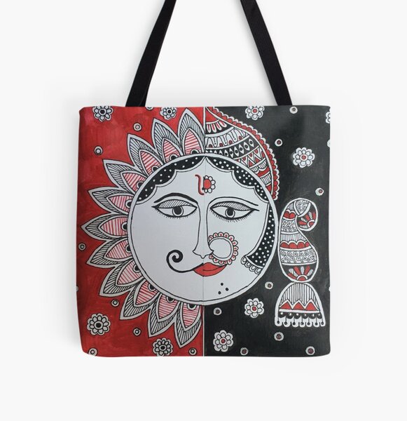 Women's Madhubani Folk Art Sling Bag | Buy Online Indian Authentic Madhubani  Saree | Handpainted Designer Sarees | Kurtis | Bags | Paintings