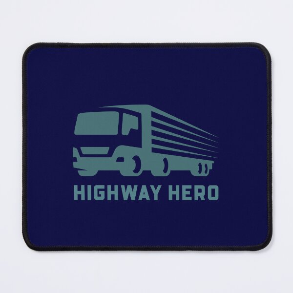 Item preview, Trucker Highway Hero Design - Blue Logo designed and sold by SpringEternal.