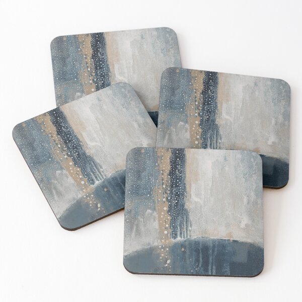 Item preview, Blue beige abstract designed and sold by ElaSzczepaniak.
