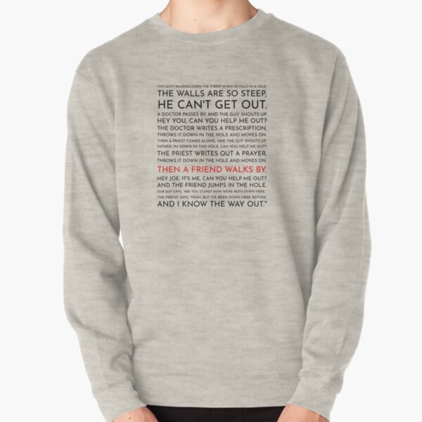 Guy Falls Into a Hole - Leo McGarry's Speech Pullover Sweatshirt